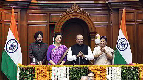 டெல்லி சட்டப்பேரவைத் தலைவராக பாஜகவைச் சேர்ந்த விஜேந்தர் குப்தா தேர்வு