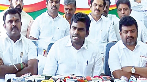 பொய் பேசுவதை விஜய் தவிர்க்க வேண்டும்: பாஜக மாநில தலைவர் அண்ணாமலை கருத்து