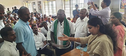 ‘வெம்பூரில் சிப்காட் தொழில் பூங்கா வேண்டாம்’ - கருத்துக் கேட்பு கூட்டத்தில் விவசாயிகள் உறுதி