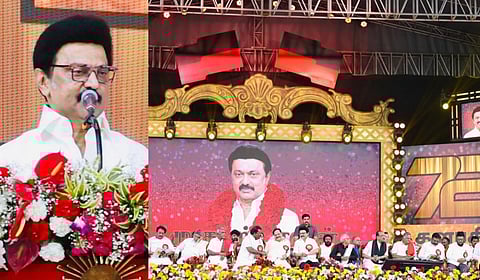 சென்னையில் நடந்த முதல்வர் ஸ்டாலின் பிறந்தநாள் விழா பொதுக்கூட்டம்