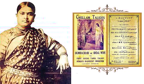 நாடக ராணி கையிலெடுத்த ‘டம்பாச்சாரி ’! - கண் விழித்த சினிமா 10