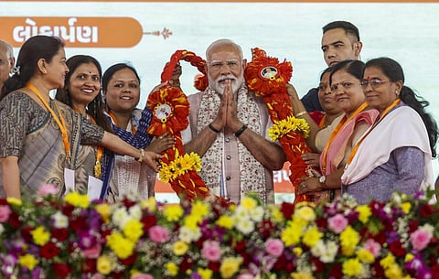 “இந்தியாவில் 10 ஆண்டுகளாக பெண்களின் பாதுகாப்புக்கு அரசு முன்னுரிமை” - பிரதமர் மோடி பேச்சு