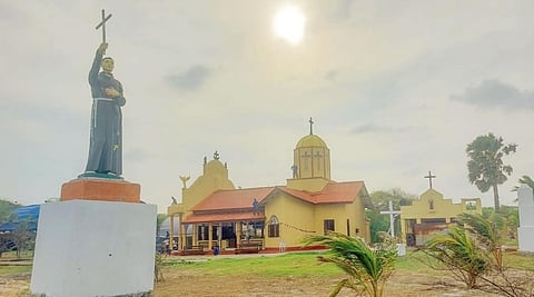 கச்சத்தீவில் உள்ள அந்தோணியார் ஆலயம்