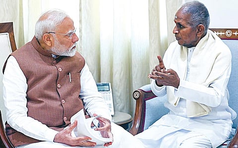 அனைத்து வகையிலும் இளையராஜா ஒரு முன்னோடி: பிரதமர் மோடி பாராட்டு