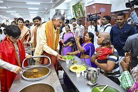 “திருப்பதி கோயிலில் இந்துக்களுக்கு மட்டுமே பணி...” - ஆந்திர முதல்வர் சந்திரபாபு நாயுடு