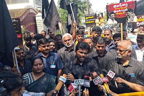 “நாடகம் நடத்துங்கள்; கூடவே மாநில உரிமைகள் பற்றியும் பேசுங்கள்” - அண்ணாமலை சாடல்