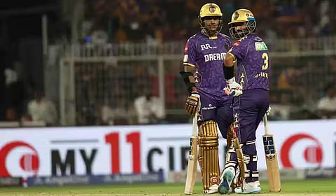 ரஹானே - நரைன் அபார கூட்டணி: ஆர்சிபிக்கு 175 ரன்கள் இலக்கு | KKR vs RCB