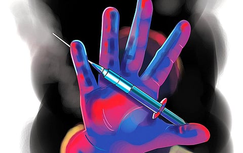 கேரளாவில் போதைப் பொருள் பயன்படுத்தும் 10 பேருக்கு எய்ட்ஸ் தொற்று