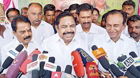 தொண்டர்களை உற்சாகப்படுத்த விஜய் பேசியிருப்பார்; தமிழகத்தில் பிரதான எதிர்க்கட்சி அதிமுகதான் - பழனிசாமி திட்டவட்டம்