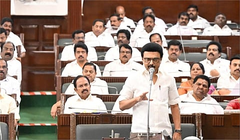 பேரவையில் முதல்வர் ஸ்டாலின்