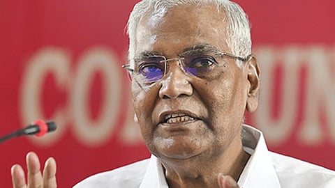 ஆர்எஸ்எஸ் பரப்புரையாளராக செயல்படும் பிரதமர் மோடி: இந்திய கம்யூ. தேசிய செயலாளர் டி.ராஜா விமர்சனம்