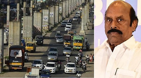 மதுரவாயல் - துறைமுகம் இரண்டடுக்கு 4 வழி உயர்மட்ட சாலையின் நிலை: பேரவையில் அமைச்சர் விளக்கம்