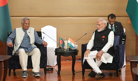 ‘இருதரப்பு உறவை பாதிக்கும் சொற்களைத் தவிர்ப்பீர்!’ - முகமது யூனுஸிடம் பிரதமர் மோடி வலியுறுத்தல்