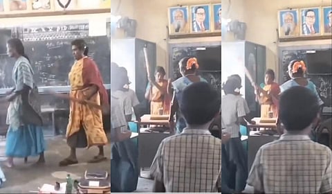 தி.மலை அரசுப் பள்ளியில் சிறுவர்கள் தாக்கப்பட்ட விவகாரம்: சத்துணவுப் பணியாளர்கள் 2 பேர் பணிநீக்கம்