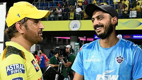 ‘எல்லா புகழும் தோனிக்கே’ - சொல்கிறார் அக்சர் படேல்