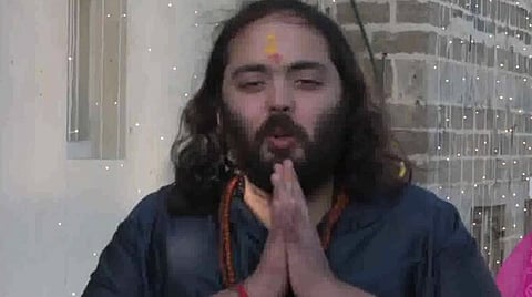 ஆனந்த் அம்பானியின் 170 கி.மீ. பாதயாத்திரை நிறைவு