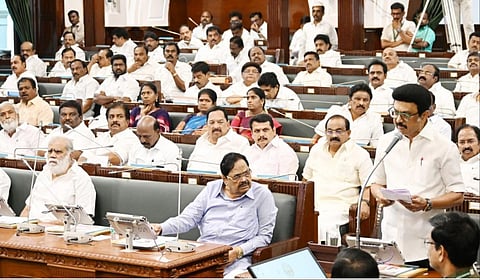 சட்டப்பேரவையில் 110 விதியின் கீழ் முதல்வர் ஸ்டாலின் மீனவர் நலன் சார்ந்து பல்வேறு அறிவிப்புகளை வெளியிட்டார்.