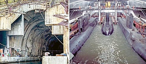 ஆந்திராவின் விசாகப்பட்டினம் அருகே அணுசக்தி நீர்மூழ்கிகளுக்காக புதிய கடற்படை தளம்