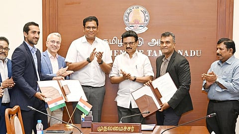 சென்னை அருகே 5 ஆயிரம் பேருக்கு வேலைவாய்ப்பு கிடைக்கும்: டிக்ஸன் நிறுவனத்துடன் ரூ.1000 கோடி முதலீட்டு ஒப்பந்தம்