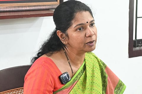 கனிமொழி எம்.பி. | கோப்புப்படம்