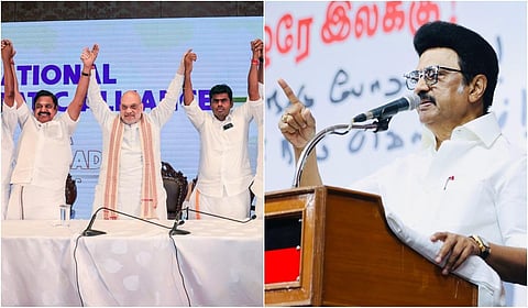 தமிழகத்தை அடகு வைக்கும் துரோகக் கூட்டம்: அதிமுக - பாஜக கூட்டணி மீது ஸ்டாலின் விமர்சனம்