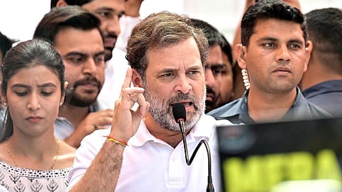 “பஹல்காம் தாக்குதல் விவகாரத்தில் மத்திய அரசுக்கு முழு ஆதரவு” - அனைத்துக் கட்சி கூட்டத்துக்கு பிறகு ராகுல் காந்தி உறுதி 