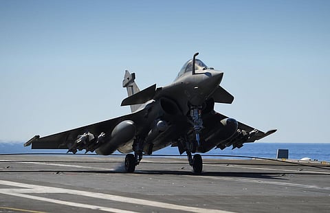 26 ரஃபேல் மரைன் போர் விமானங்கள் வாங்க ஒப்பந்தம்: இந்தியா - பிரான்ஸ் கையெழுத்து