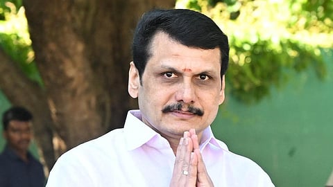 அமலாக்கத் துறை அலுவலகத்தில் செந்தில் பாலாஜி ஆஜர்