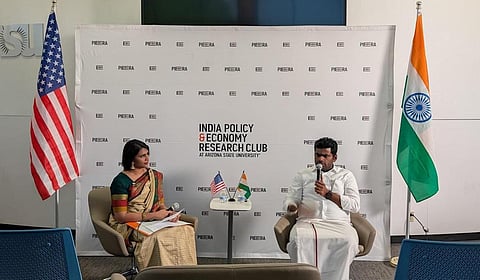 உலகில் எங்கிருந்தாலும் உங்களின் ஒரே வீடு இந்தியாதான்: அமெரிக்காவின் அரிசோனா பல்கலை.யில் அண்ணாமலை உரை 