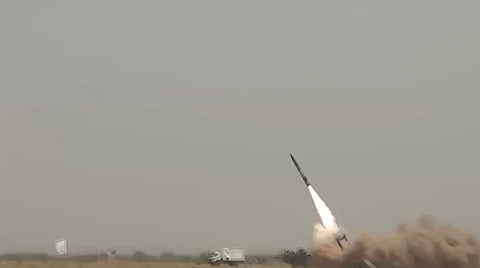 பாகிஸ்தான் அப்தலி ஏவுகணை சோதனை ஆத்திரமூட்டும் செயல் என இந்தியா கருத்து