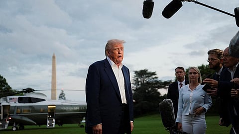 அமெரிக்க அதிபர் ட்ரம்ப்