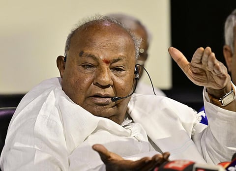 தேவகவுடா - கோப்புப் படம்.