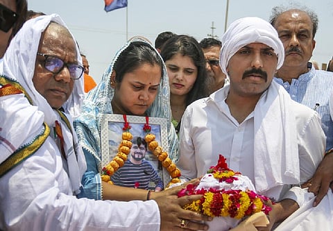 சுபம் திவேதியின் மனைவி | கோப்புப் படம்