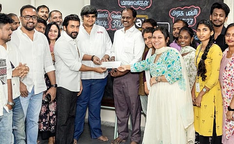 ‘ரெட்ரோ’ லாபத்தில் ரூ.10 கோடியை அகரம் அறக்கட்டளைக்கு வழங்கிய சூர்யா! - குவியும் பாராட்டு