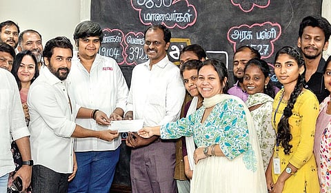 அள்ளிக் கொடுத்த சூர்யா!