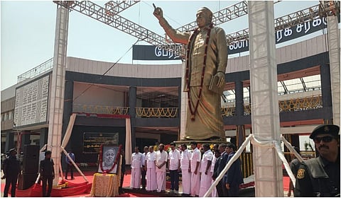 திருச்சி - பஞ்சப்பூரில் ரூ.128.94 கோடியில் கனரக சரக்கு வாகன முனையம் திறப்பு!