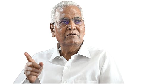 தவறுகளை தட்டிக்கேட்க முடியாதபடி கம்யூனிஸ்ட்டுகளை திமுக சரிக்கட்டி வைத்திருக்கிறதா? - டி.ராஜா நேர்காணல்