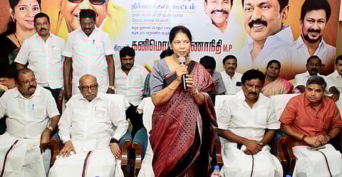 “பொள்ளாச்சி விவகாரத்தில் பாதிக்கப்பட்ட பெண்கள் பக்கம் அதிமுக நிற்கவில்லை” - கனிமொழி எம்.பி