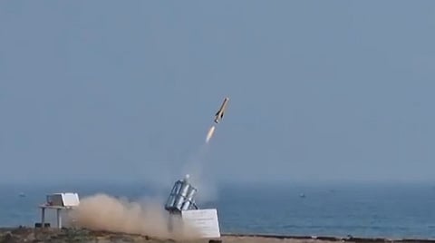 ஒடிசாவின் கோபால்பூரில் பரிசோதிக்கப்பட்ட ‘பர்கவஸ்த்ரா’.