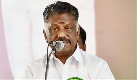ஓ.பன்னீர்செல்வம் | கோப்புப்படம்
