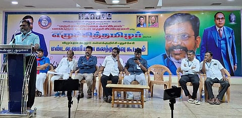 ‘நம்முடைய களத்தில் சினிமா ஸ்டார்களால் தாக்குப்பிடிக்க முடியாது’ - திருமாவளவன்