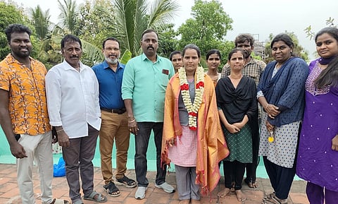 தமிழில் 93 மதிப்பெண்கள் பெற்ற பிஹார் மாநில மாணவிக்கு ஊர் மக்கள் பாராட்டு!