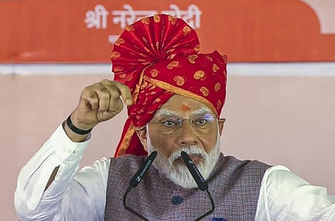 நம் பெண்களின் குங்குமத்தை அழித்தவர்கள் இன்று மண்ணோடு மண்ணாகிவிட்டனர்: பிரதமர் மோடி பெருமிதம்