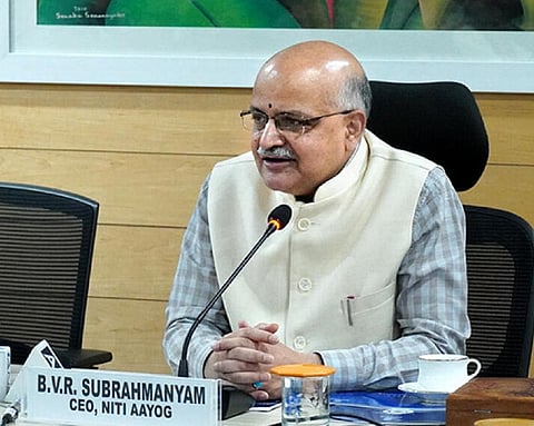 உலகின் 4வது பெரிய பொருளாதார நாடாக மாறியது இந்தியா: நிதி ஆயோக் சிஇஓ தகவல்!