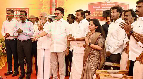 சென்னை கொளத்தூர், பழநி, பாளையங்கோட்டையில் மூத்த குடிமக்கள் உறைவிடங்களுக்கு முதல்வர் அடிக்கல்