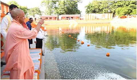 வாராணசி, அயோத்தி வரிசையில் தாமேஷ்வர்நாத் கோயில்: முதல்வர் யோகி அடிக்கல்