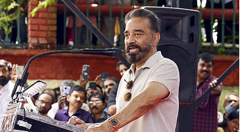 “மொழி குறித்து பேச அரசியல்வாதிகளுக்கு தகுதி இல்லை” - கர்நாடக எதிர்ப்புக்கு கமல்ஹாசன் எதிர்வினை