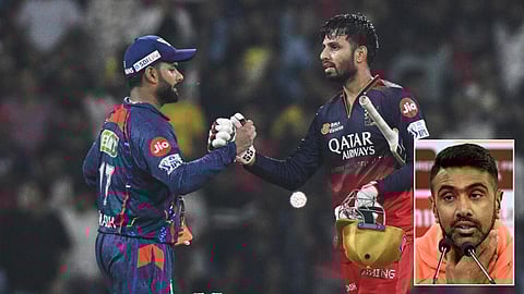 ஜிதேஷை ரன் அவுட் செய்த திக்வேஷ்: அப்பீலை திரும்பப் பெற்ற ரிஷப் பந்த் - அஸ்வின் அதிருப்தி