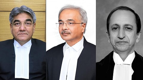 நீதிபதிகள் என்.வி.அன்ஜாரியா, விஜய் பிஷ்னோய் மற்றும் ஏ.எஸ்.சந்துர்கர்