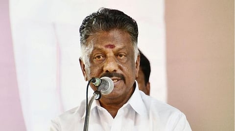 நகைக்கடன் மீதான கட்டுப்பாடுகளை நீக்க வேண்டும்: மத்திய அரசுக்கு ஓ.பன்னீர்செல்வம் வலியுறுத்தல்